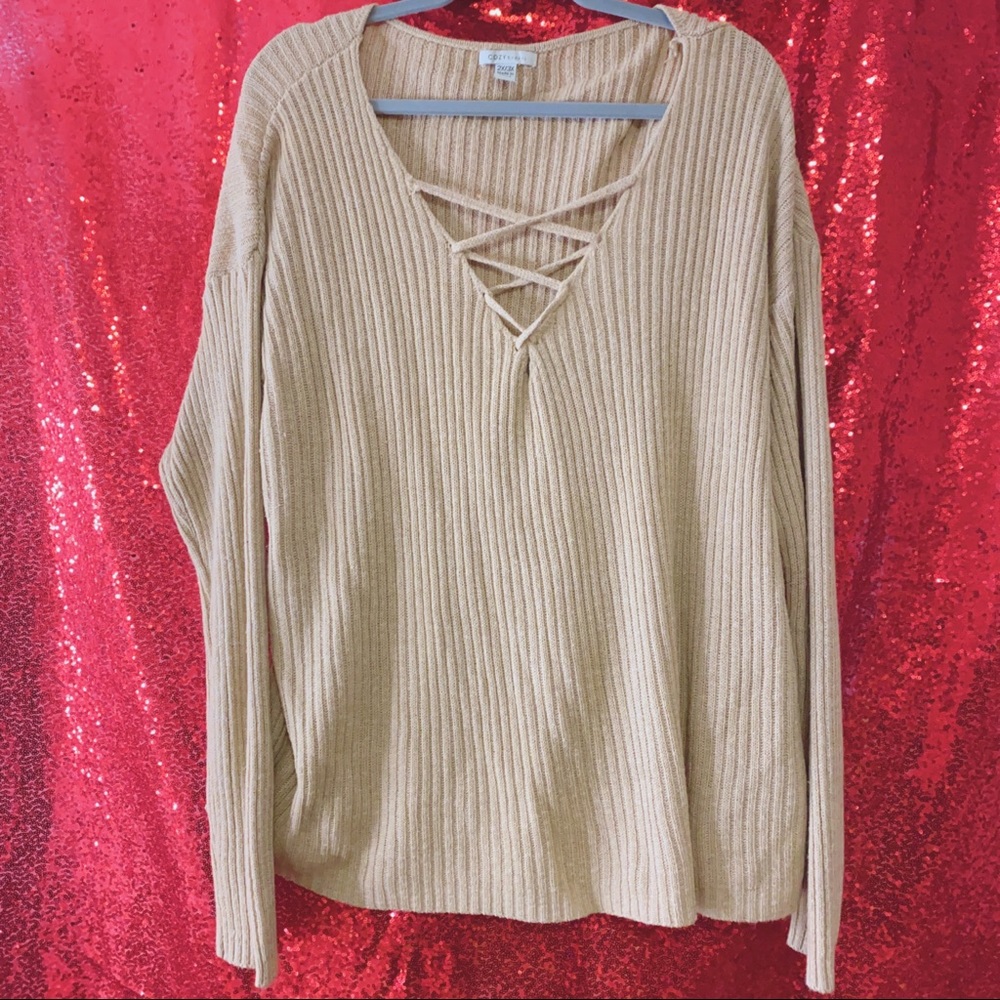 Beige sweater